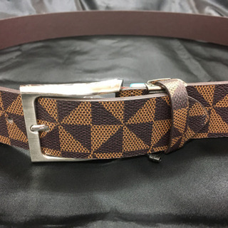 きまりました　新品　ベルト　三角ドット柄の画像