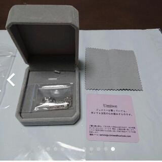 ジルコニアネックレス ケース付　新品未使用の画像