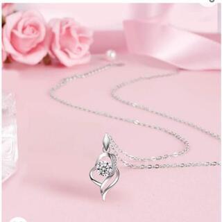 ジルコニアネックレス ケース付　新品未使用の画像