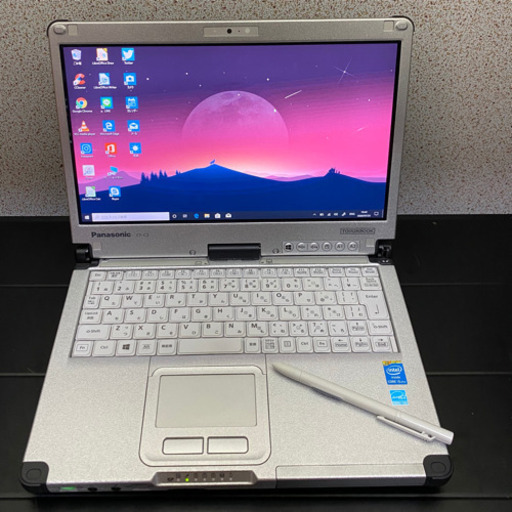 カメラ付き☆タッチパネル☆Win10☆高速ＳＳＤ☆使いやすい☆即使用可☆