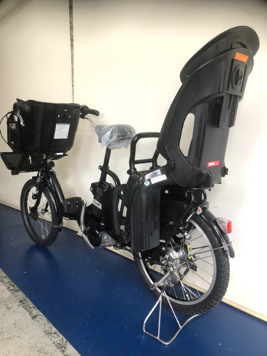 ブリヂストン アンジェリーノ　20インチ 3人乗り 8.7ah 黒　電動自転車　電動アシスト