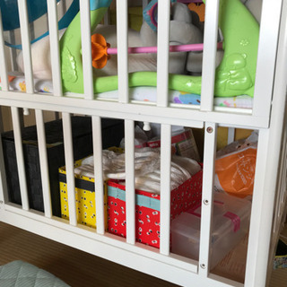 カトージ　ミニベビーベッド、おまけあり