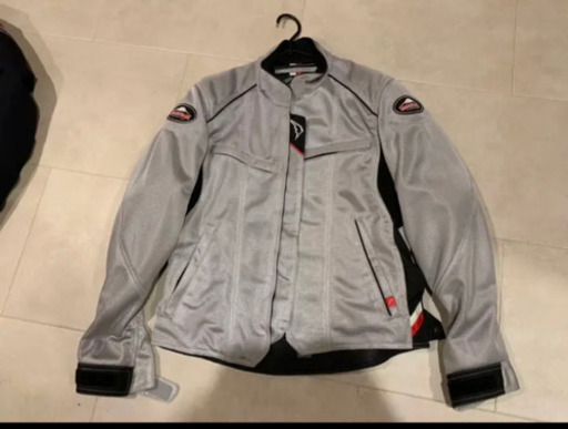 特価！ライダースジャケット レディースM クシタニKUSHITANI シルバー