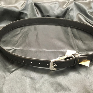 きまりました　新品　ベルト　レザー　ブラックの画像