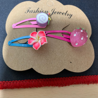 子供用　ヘアピン　パッチンピン