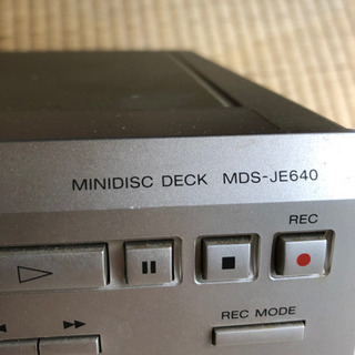 SONY MDS-JE640 訳あり