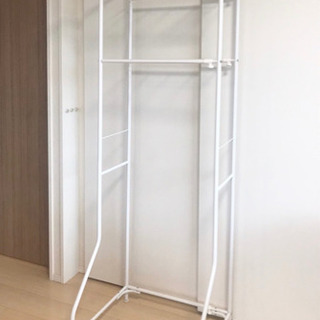 IKEA イケア ランドリーラック ホワイト ランドリーシェルフ/TORGNYの画像