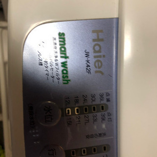 洗濯機0円にて譲ります。