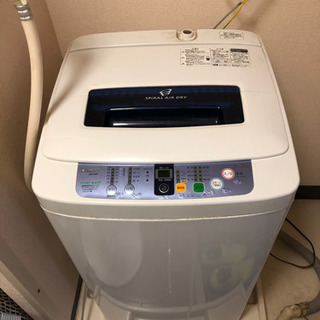 洗濯機0円にて譲ります。の画像