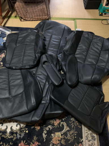 Nboxカスタム　レザーシート