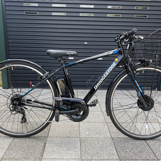 BRIDGESTONE TB1e ブラック TB1e ブリヂストン(BRIDGESTONE) 電動クロスバイク 27インチ | 自転車