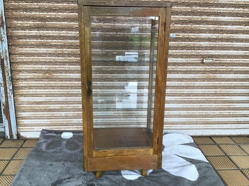 レトロ陳列ガラスケース