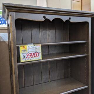 【値下げしました！】0426-27 近藤工芸 旭川家具 オープンラック 幅92cm×奥行41cm×高さ190cmの画像