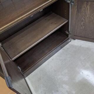 【値下げしました！】0426-27 近藤工芸 旭川家具 オープンラック 幅92cm×奥行41cm×高さ190cmの画像