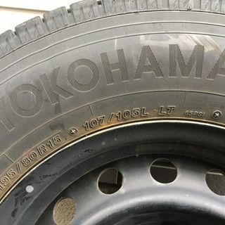 ハイエース200系 純正ホイール　スタッドレス4本セット　最終値下げの画像