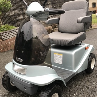 ☆彡 A ヤマハ製・電動車いす・車椅子・バッテリー新品!!セニア...