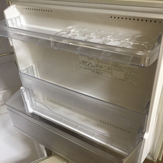 【購入者決定】野菜室付3ドア冷蔵庫(215L)の画像