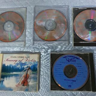 クラシックCD 5枚 【鈴木鎮一指導曲集、名曲選、ヴァイオリンの風景】
