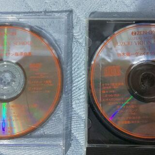 クラシックCD 5枚 【鈴木鎮一指導曲集、名曲選、ヴァイオリンの風景】の画像