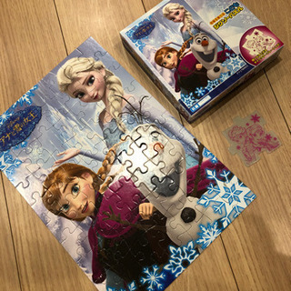 アナと雪の女王　こどもパズルの画像