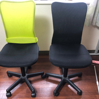 オフィスチェア2脚セットです。