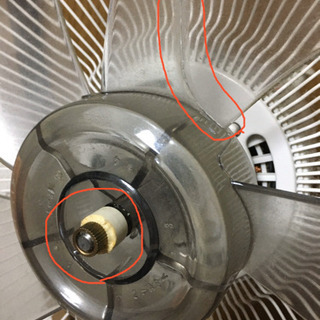 【⭐️受付中】ドタキャンにより再投稿　扇風機の画像
