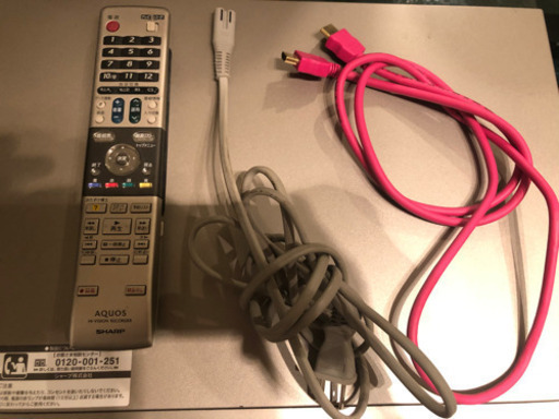 SHARP デジタルハイビジョンレコーダー　DVDプレイヤー　美品