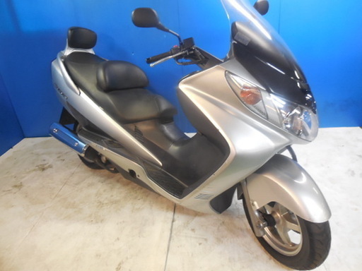 SUZUKI スカイウェイブ250-2 銀 期間限定値下げサマーセール 諸経費０円 始動確認済み 自賠責加入で乗れます 即納車有り 横浜 都筑 宮前