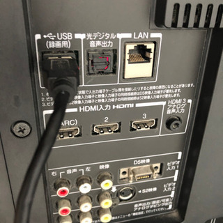 TOSHIBA REGZA 32v型　液晶テレビ　外付けUSB HDD対応の画像