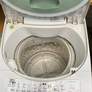 日立5キロ洗濯機☆早めに引き取り可能な方限定☆の画像
