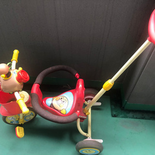 使って頂ける方に無料で！！アンパンマンの三輪車
