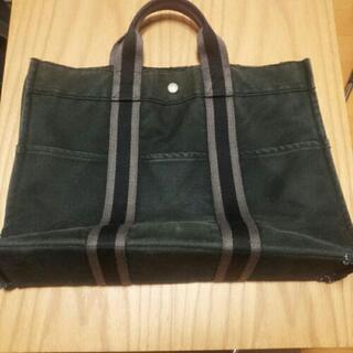 HERMES  フールトゥ トートバッグ、ジャンク扱いです☆