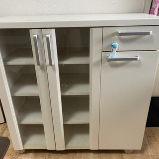 食器棚 白色 お急ぎ