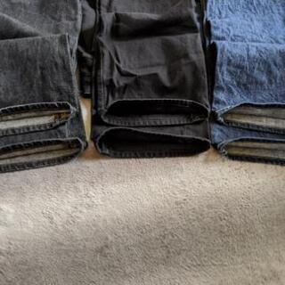 ジーンズ　リーバイス501　W38 大きいサイズ　3本の画像