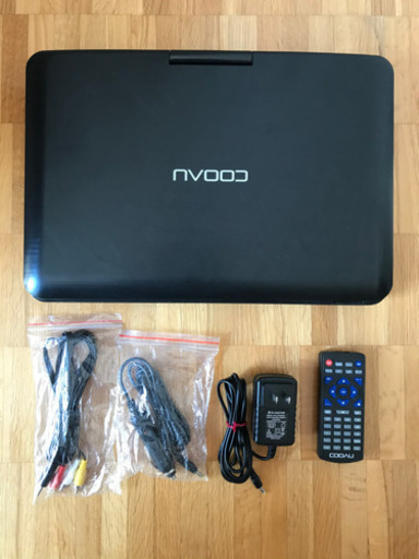 COOAU ポータブルDVDプレーヤー 15.6インチ