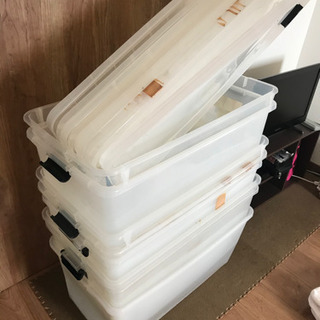 衣装ケース5個※引渡し予定あり