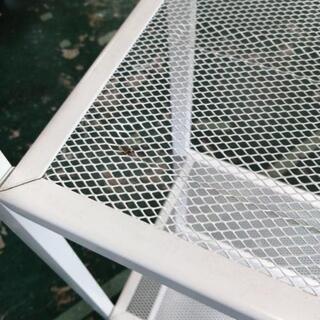 イケア　スチールラック　収納の画像