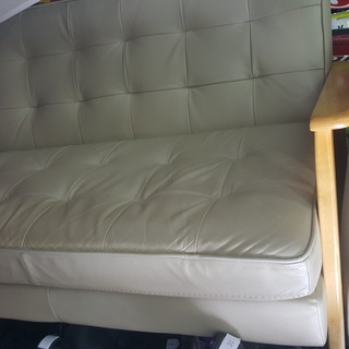 2人掛けソファ大きな椅子 + フットレスト