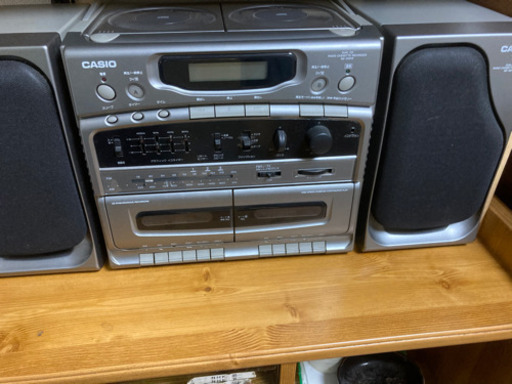 ダブルCD ダブルカセット　コンポ
