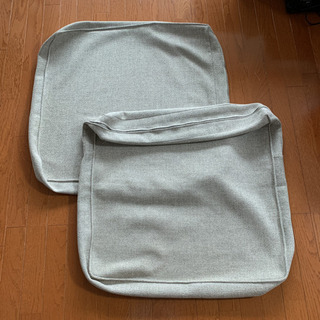 【お譲り先決定】IKEA  KIVIK 2人掛けソファー用カバー　取りに来てくださる方の画像