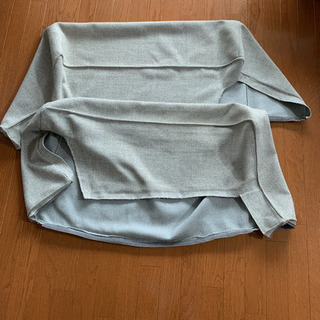 【お譲り先決定】IKEA  KIVIK 2人掛けソファー用カバー　取りに来てくださる方の画像