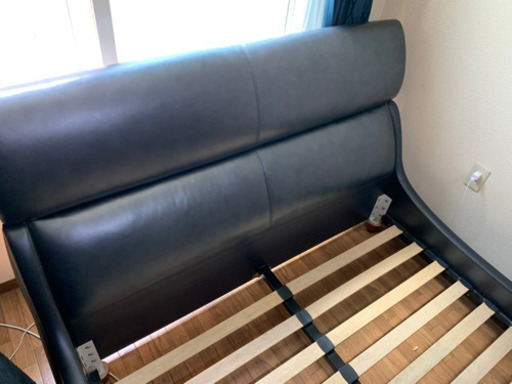 ダブルベッド　ハイバック