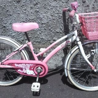 キティちゃん 自転車の中古が安い！激安で譲ります・無料で