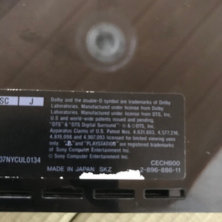初期型PS3 CECHB00 20GBとソフト　値下げの画像