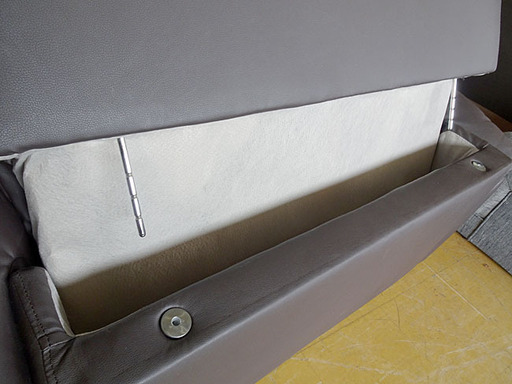 ☆2人掛ソファ☆レザー 家具 背もたれ分解可能 コンパクト