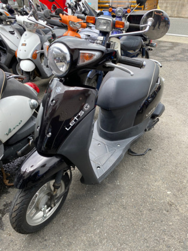 SUZUKI レッツG セル始動　福岡市南区