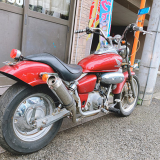 ホンダ　マグナ50 マフラーカスタムの画像