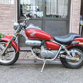 ホンダ　マグナ50 マフラーカスタムの画像