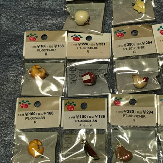 ハンドメイド　パーツ★スイカ、スイーツ 他　計10点の画像