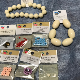 ハンドメイド　パーツ★薔薇他　計10点の画像